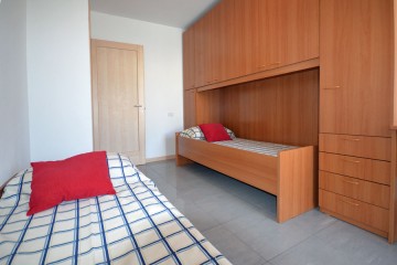 Ferienwohnung Comer See - Schlafzimmer mit Einzelbetten
